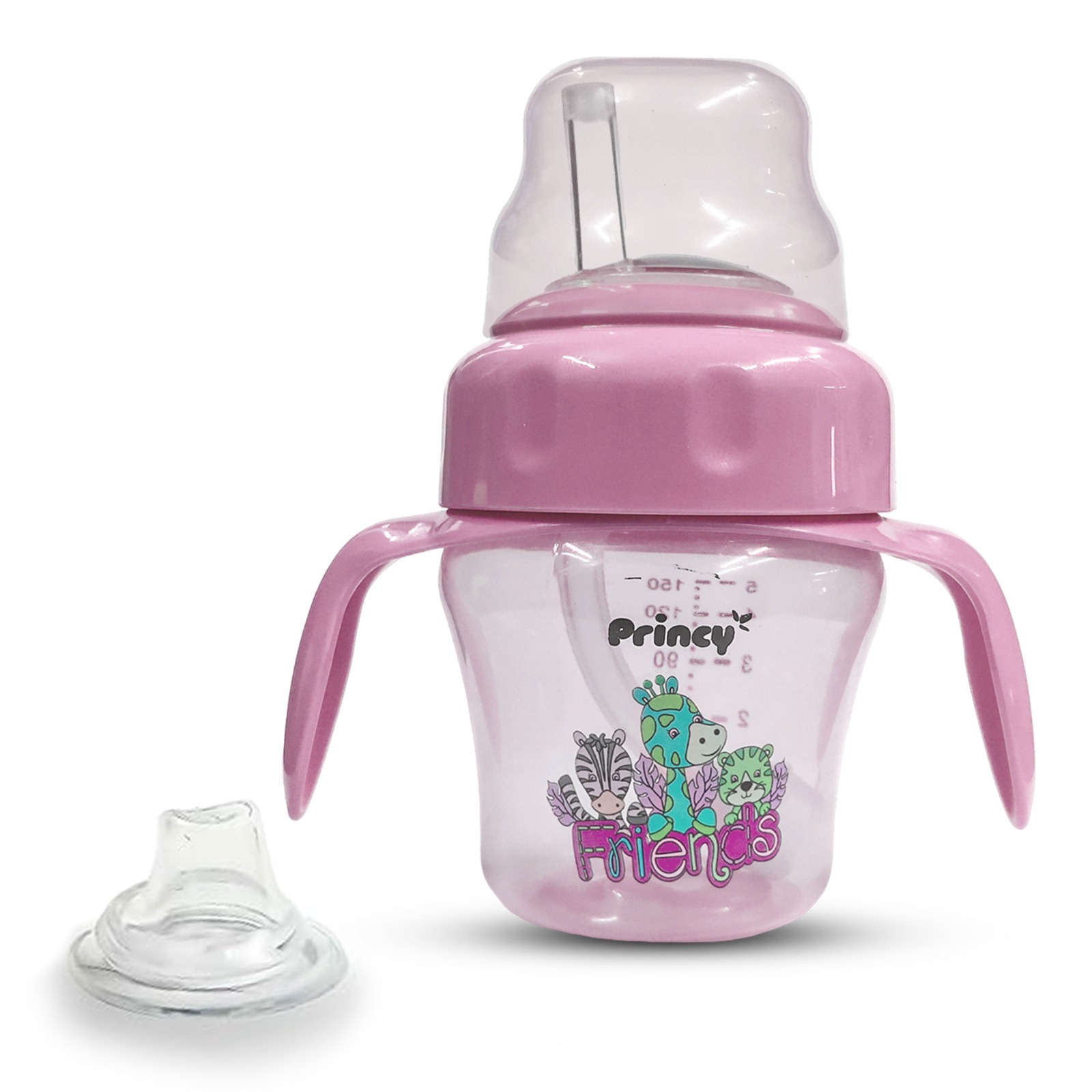 Princy 2-in-1 Convertible Sippy Cup - 150ml Training Cup for Toddlers